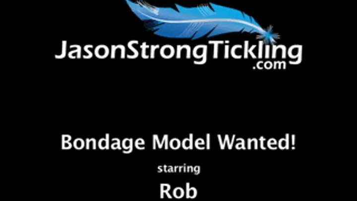 Bondage Model Wanted Starring: Rob