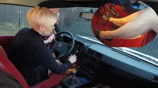 Lady Madonna Playing with the Volvo Part 1