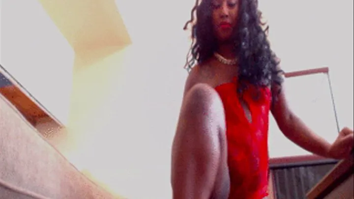 Ebony Femdom heel humiliation