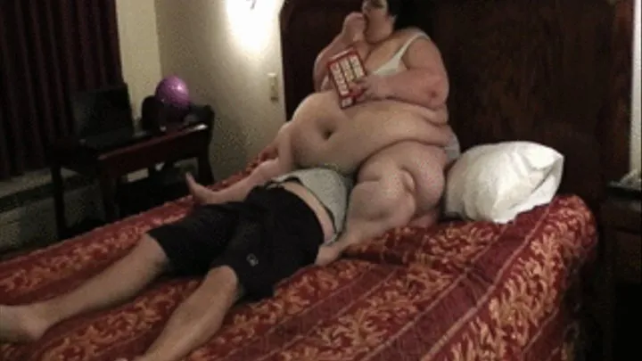 BigmommaKat Smothers Pat on the Bed