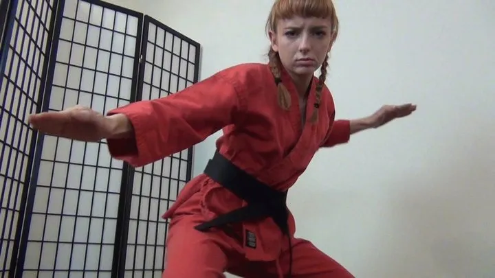 LIZZY LAMB POV KARATE TAKE DOWN