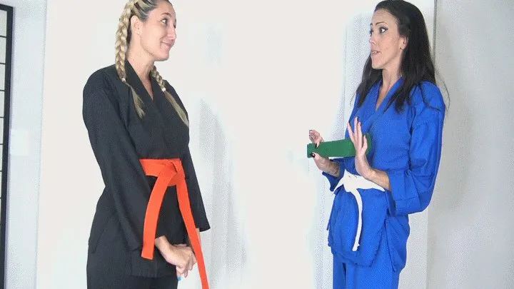 RENNADEL EARNS HER GREEN KARATE BELT