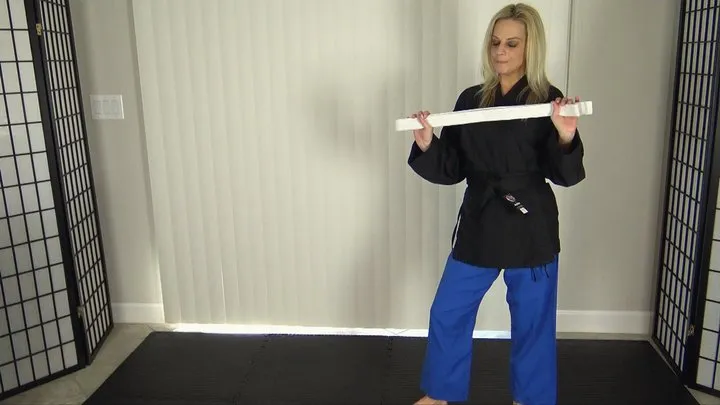 LAUREN PHILLIPS EARNS HER WHITE BELT