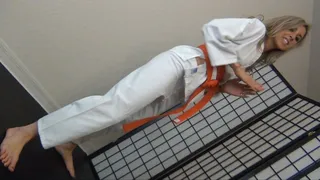 SASHA SKY'S POV KARATE TAKE DOWN