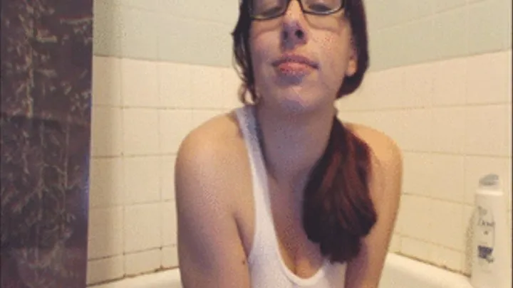 Wet T-Shirt in the Bathtub!