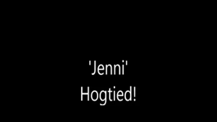 'Jenni'.....Hogtied!