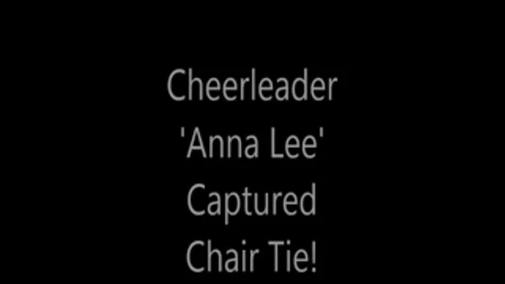 Cheerleader 'Anna'.....Captured Chair Tie!