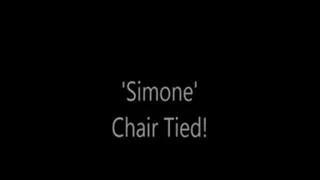 'Simone'....Chair Tied!