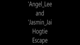 'Angel lee & 'Jasmin jai'....Hogtie Challenge!..