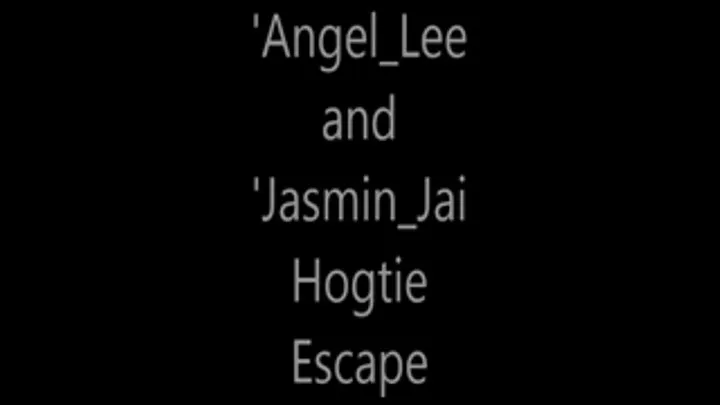 'Angel lee & 'Jasmin jai'....Hogtie Challenge!