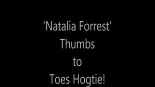 'Natalia Forrest'....Thumbs to Toes Hogtie!..