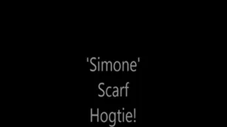 'Simone' Scarf Hogtie!...