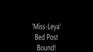 'Miss-Leya'.....Bed Post Bound!..