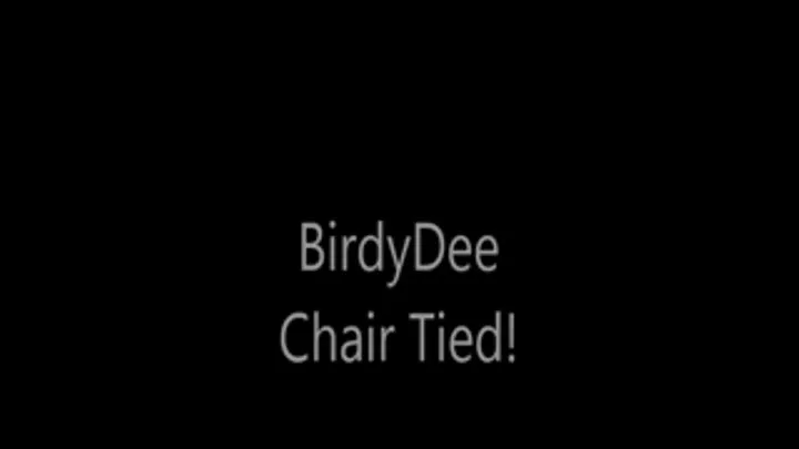 'BirdyDee'....Chair Tied!