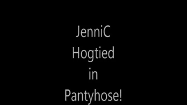 JenniC Bound in Pantyhose!