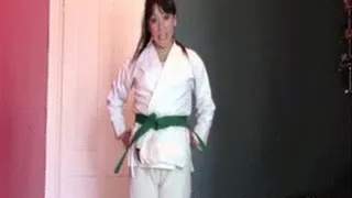 Karate Practice, strikes, kicks & kata