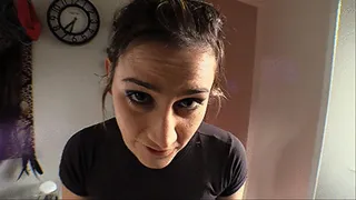 Addie Plucks Her Bushy Eyebrows - ANDROID