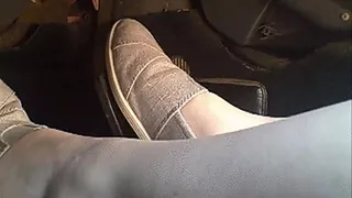 Dakota Stick Shift Drives Porsche Wearing TOMS - Android