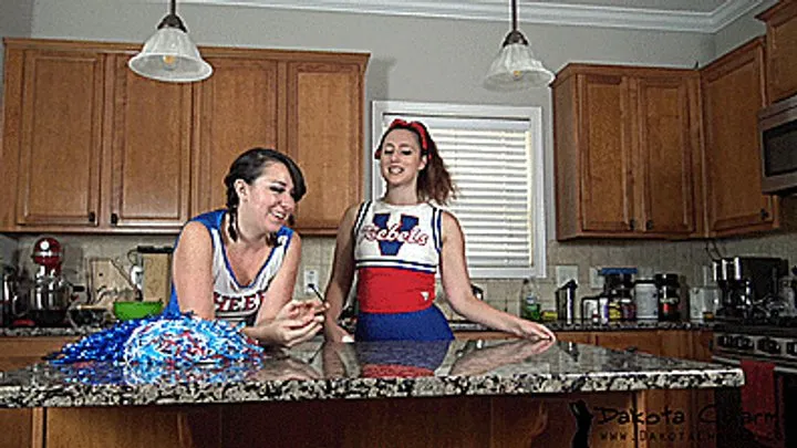 Cheerleader Initiation -Brittany Charms & Dakota Charms