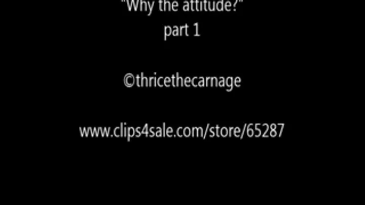 Why the attitude? full version