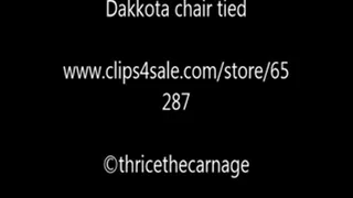 Dakkota chair tied