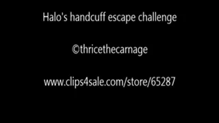 Halo's handcuff challenge