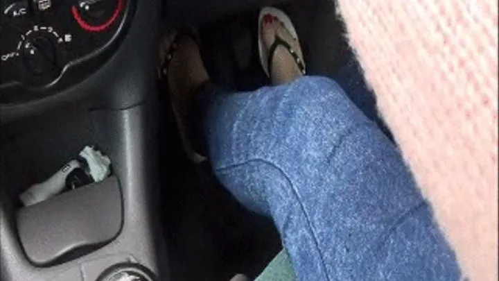 Pedal Pumping - Driving in Flip Flops