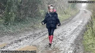 Muddy Hunter Wellies - Ice Cold!