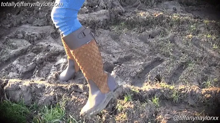 Custom Request - Getting My New Boots Muddy