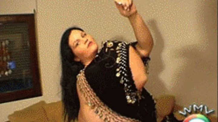 Belly Dancing in a too tight costume