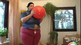 Body Inflation while filling balloon