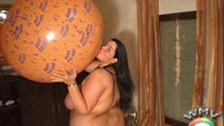 FAT Body lying on a FAT Balloon