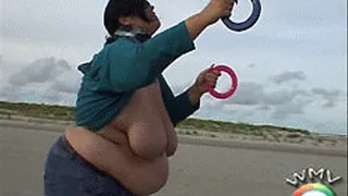 Topless Kite Flyer Fattie