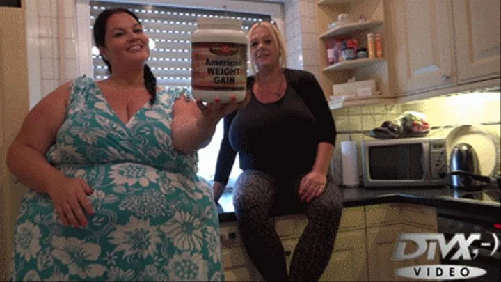 Lailani FEED preggo Emilia Boshe with Weight Gain Shake