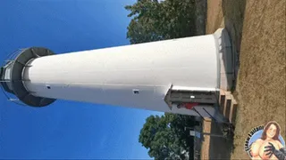 Steep Stairways into top of a Lighthouse