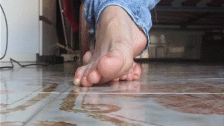 morning feet