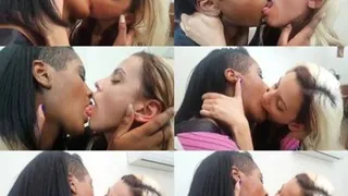 INTERRACIAL HOT KISSES - NEW MF MAY 2016 - CLIP 2 - EXCLUSIVE MF