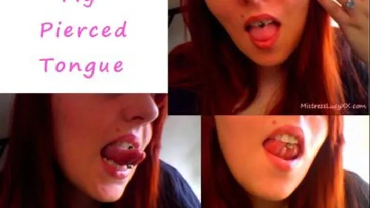 My Pierced Tongue