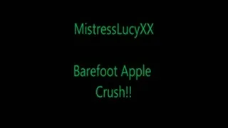 Barefoot Apple Crush!