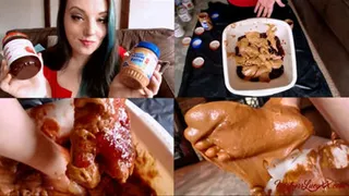 Peanut Butter & Jelly Foot Splosh (3D Edition)