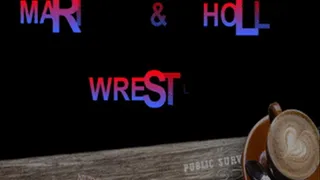 NUDE WRESTLING HOLLY VS LADYWOLF