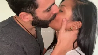 Gonzalo and Claudia Kissing Monday