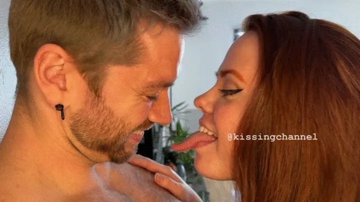 Mick and Krystal Kissing Video5