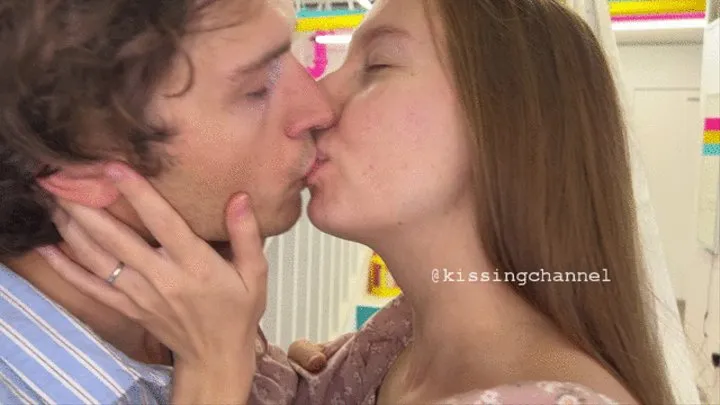 Andre and Kristina Kissing Video 1