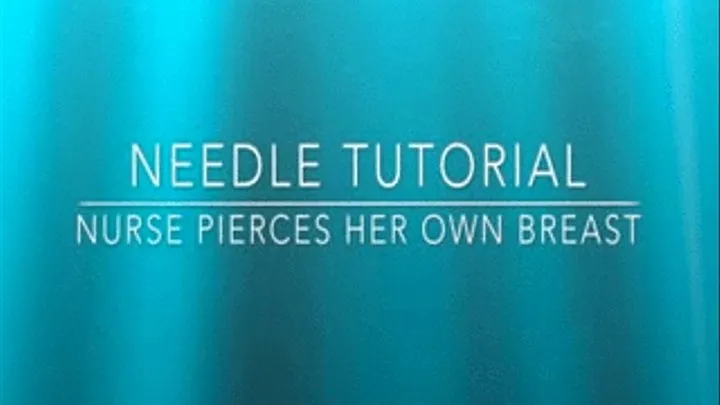 Needle Tutorial