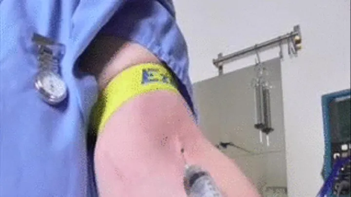 Nurse Arm Sample Vein POV