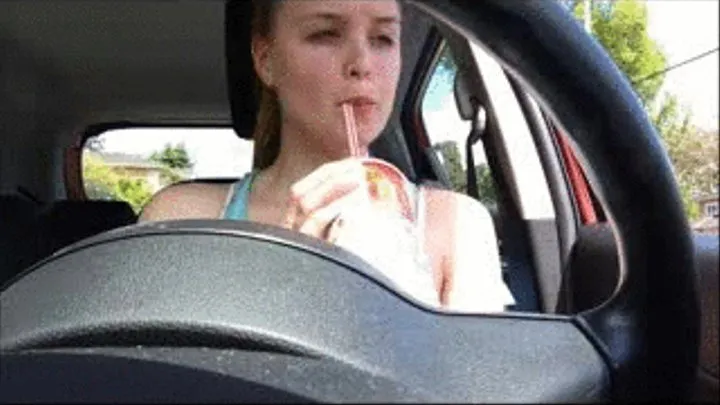 Eating in my car