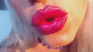 Hot Pink Lipstick