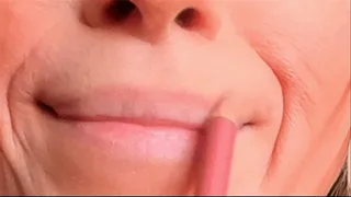 Pink Matte Lipstick Lip Smell
