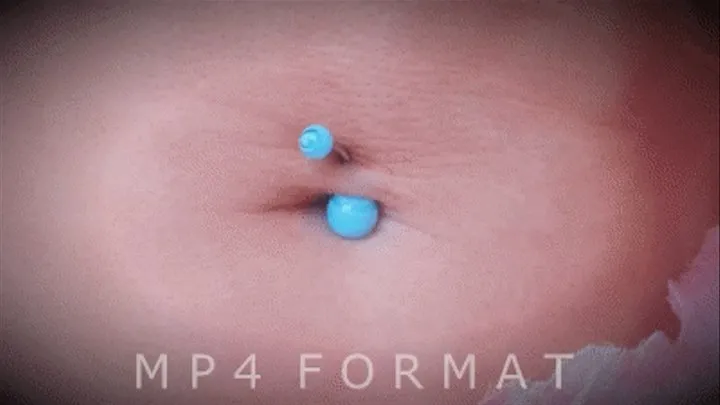 Extreme Close up Belly Piercing Change